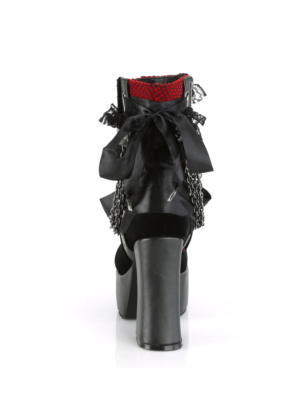 DEMONIA CHARADE-110 - BLACK & RED ✰ PRE ORDER ✰