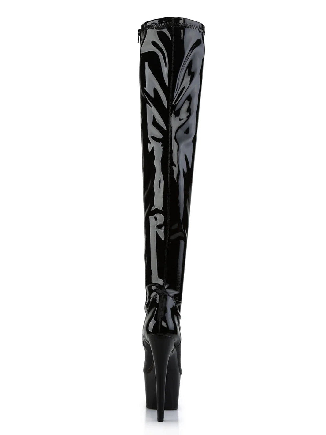 ADORE-3000 - BLACK STRETCH PATENT BLACK