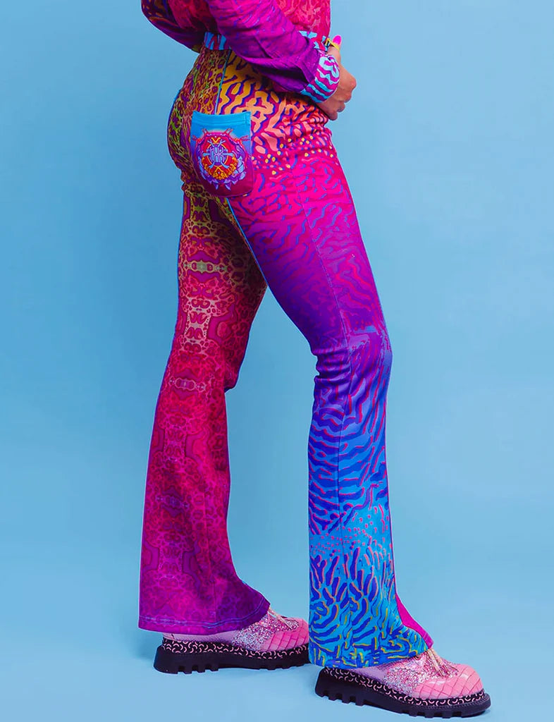 AQUA PHOENIX FLARE PANTS