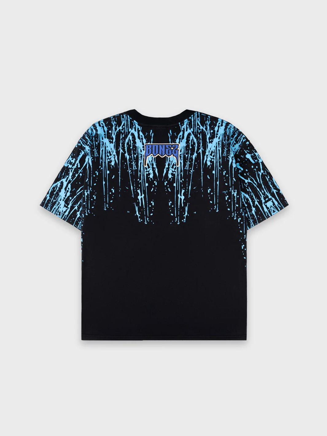 THE SPLATTER TEE - BLACK