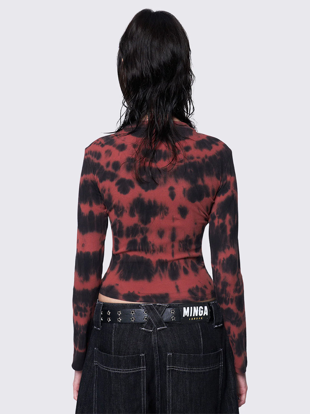 BLOODVEIL TIE DYE TOP