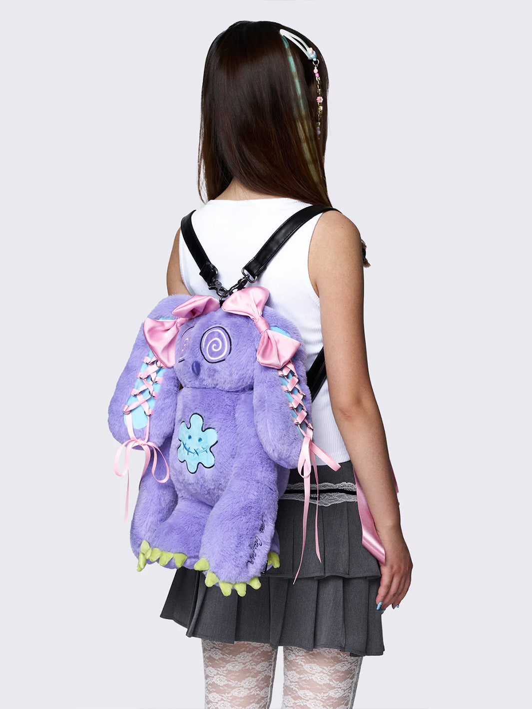 MINGA X EMA GASPAR BUNNY PLUSH BACKPACK