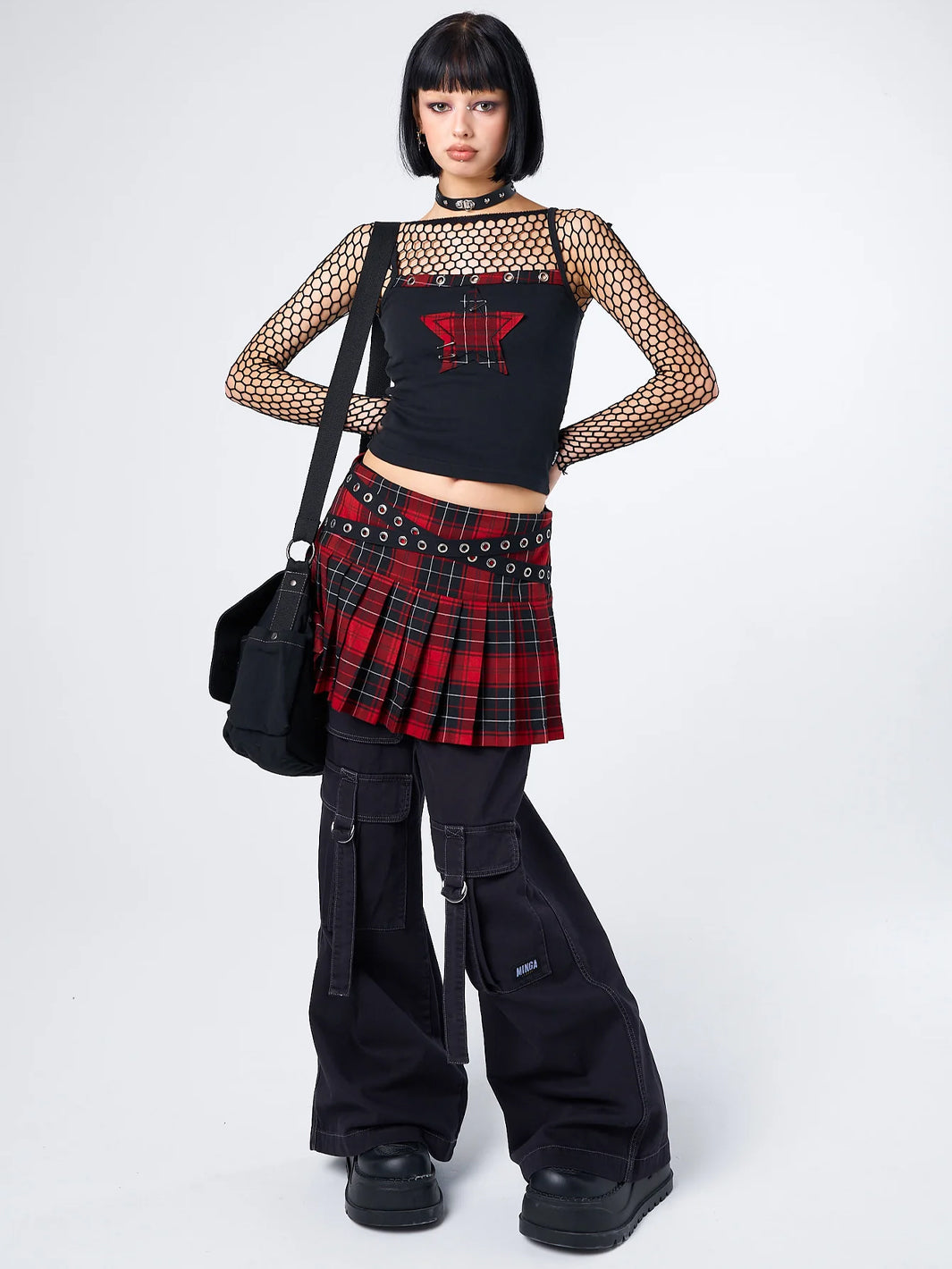 MILEY TARTAN MINI SKIRT