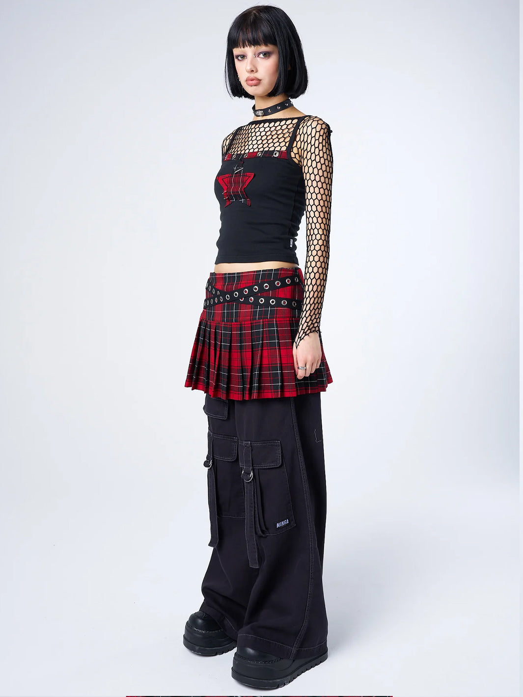 MILEY TARTAN MINI SKIRT