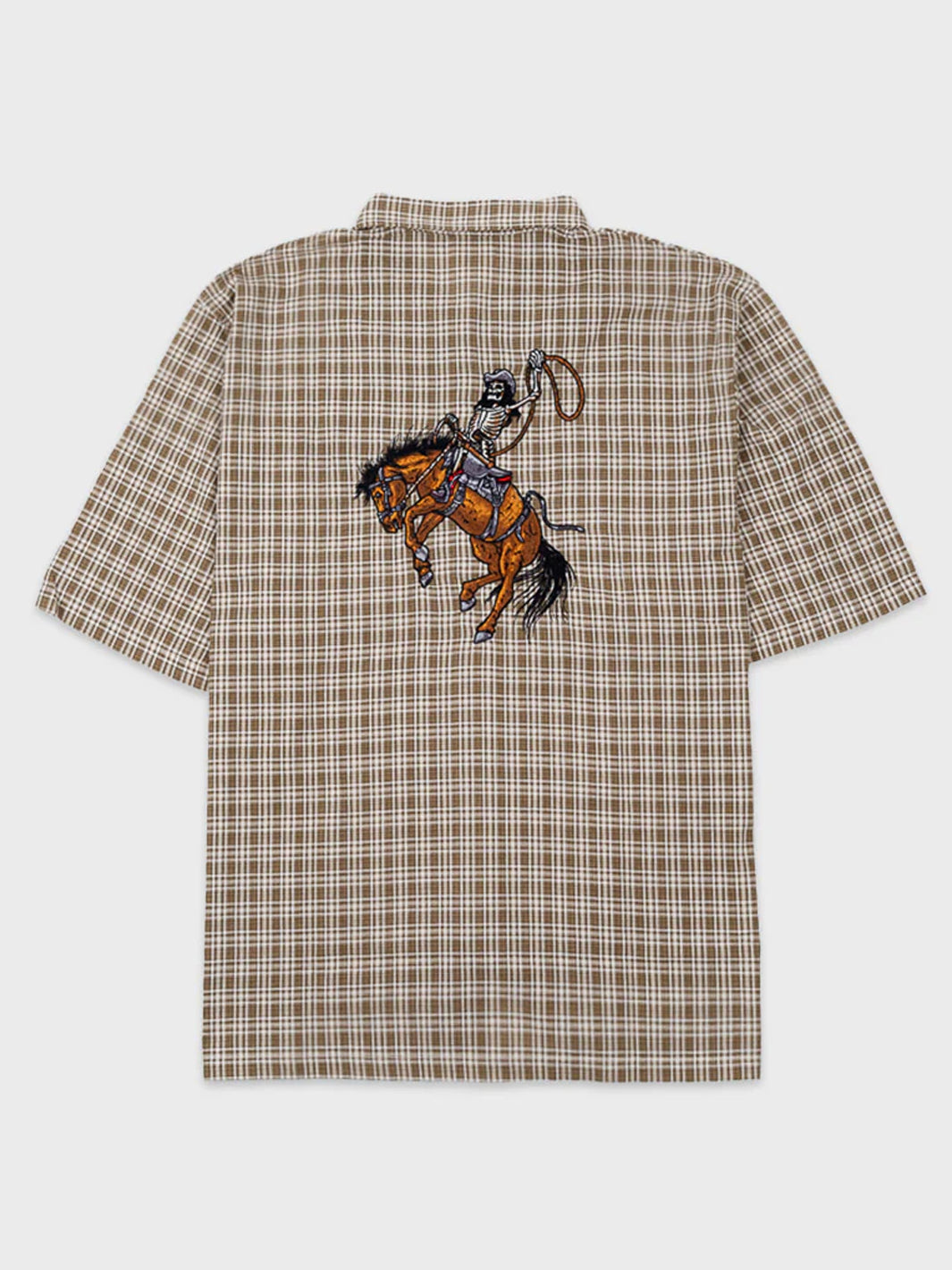 CHECK RODEO SHIRT - CHOCOLATE