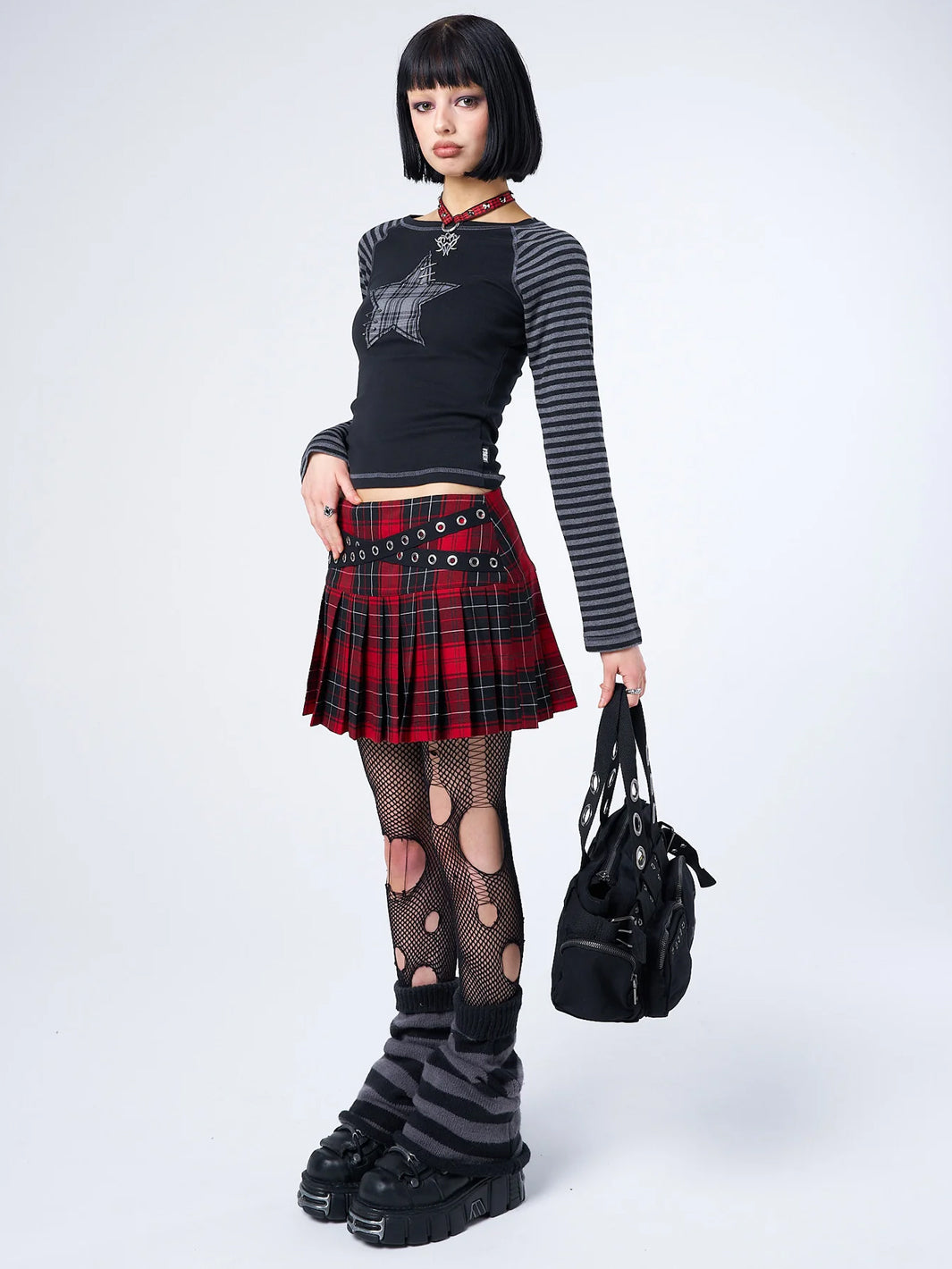 MILEY TARTAN MINI SKIRT