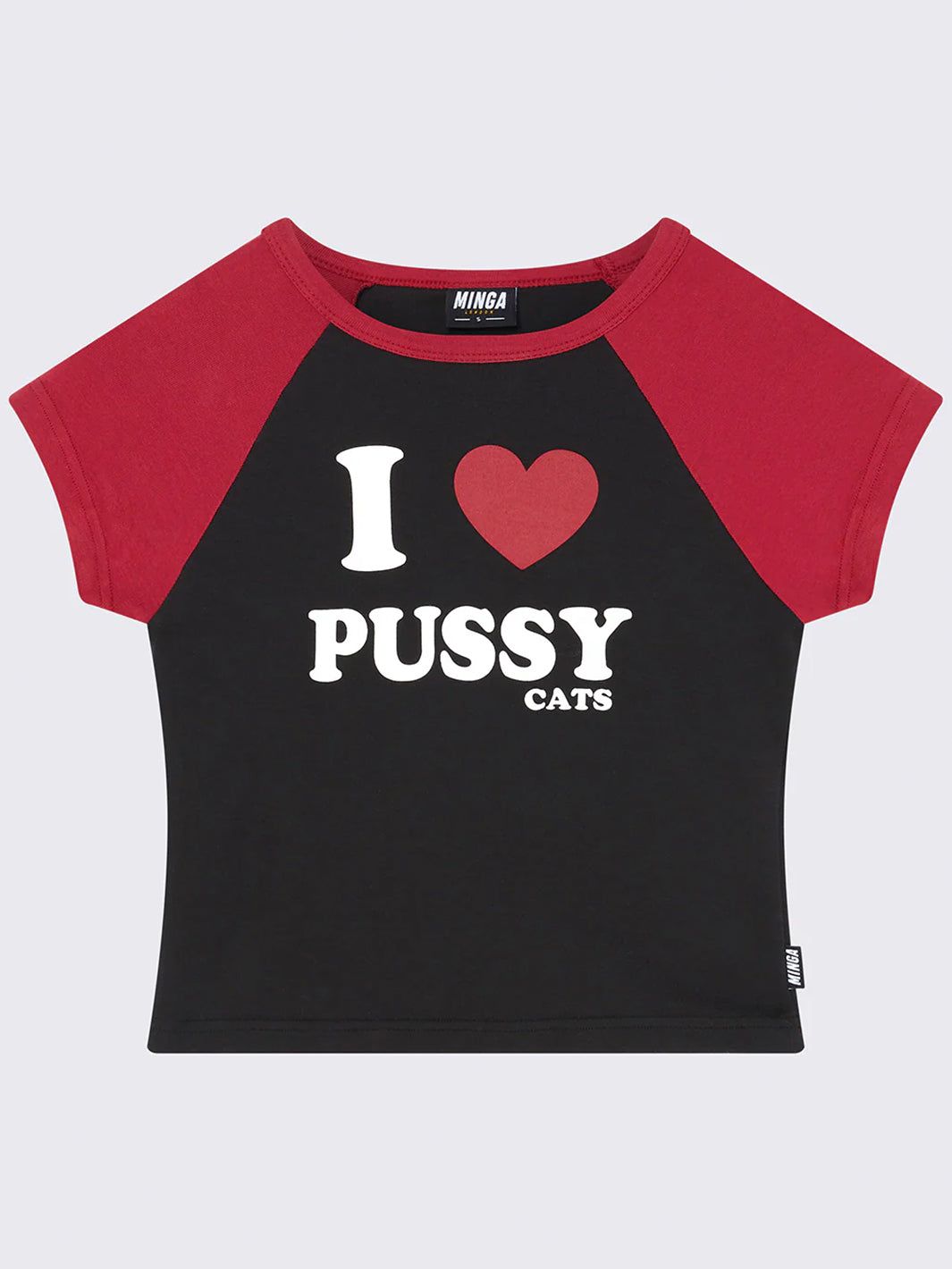 PUSSYCATS RAGLAN TEE