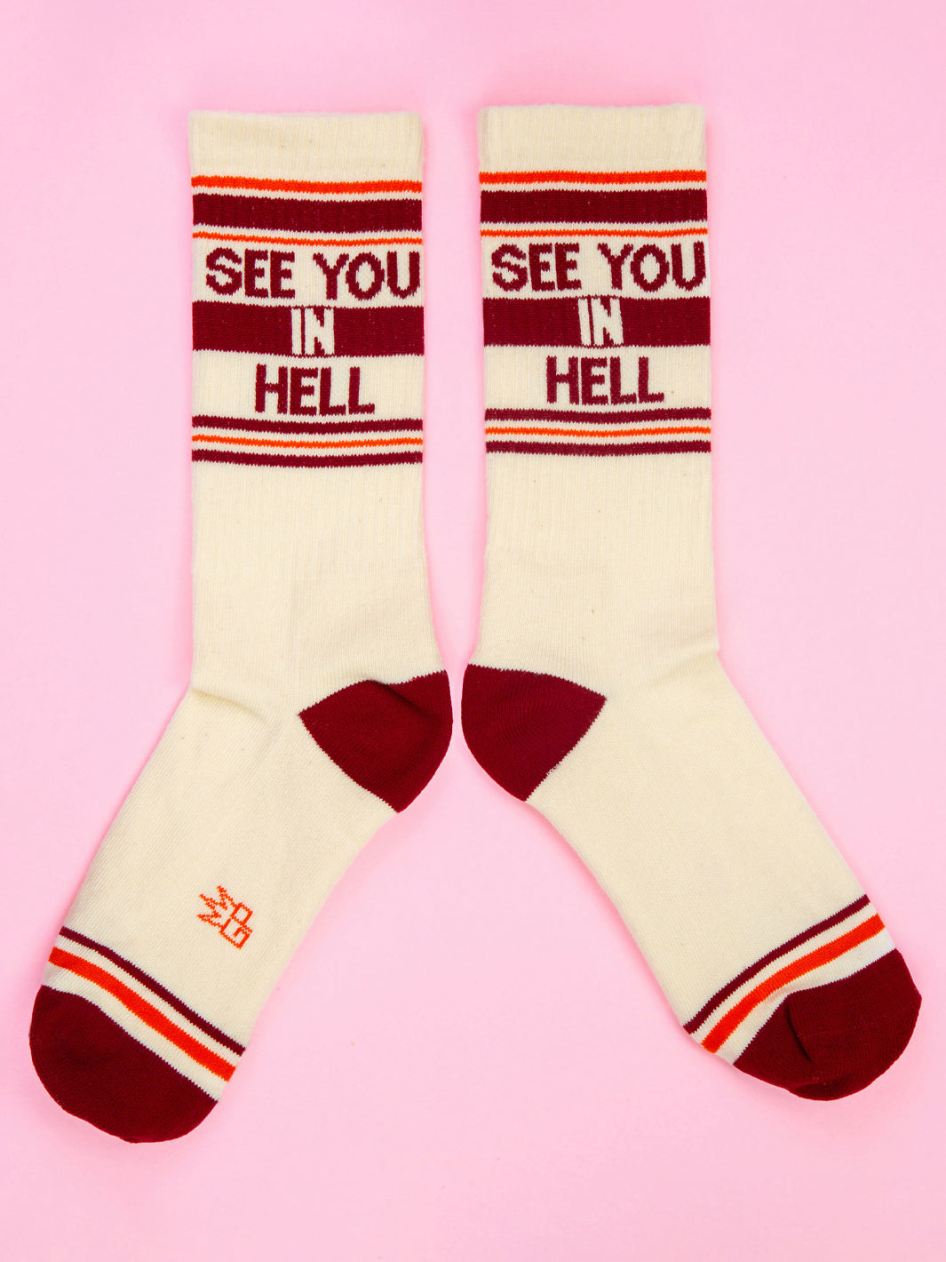 SEE YOU IN HELL SOCKS