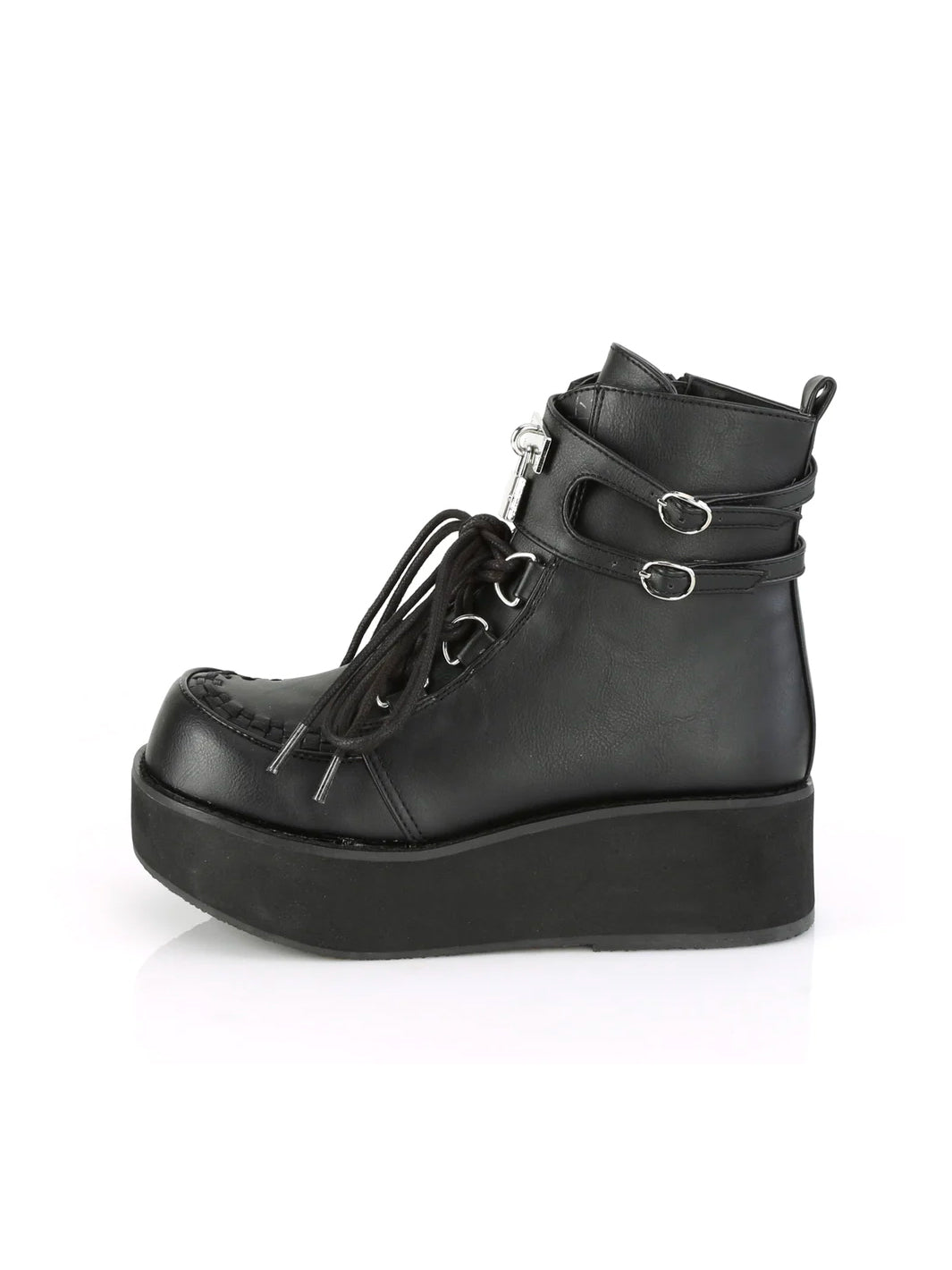 DEMONIA SPRITE-70 - BLACK VEGAN LEATHER ✰ PRE ORDER ✰