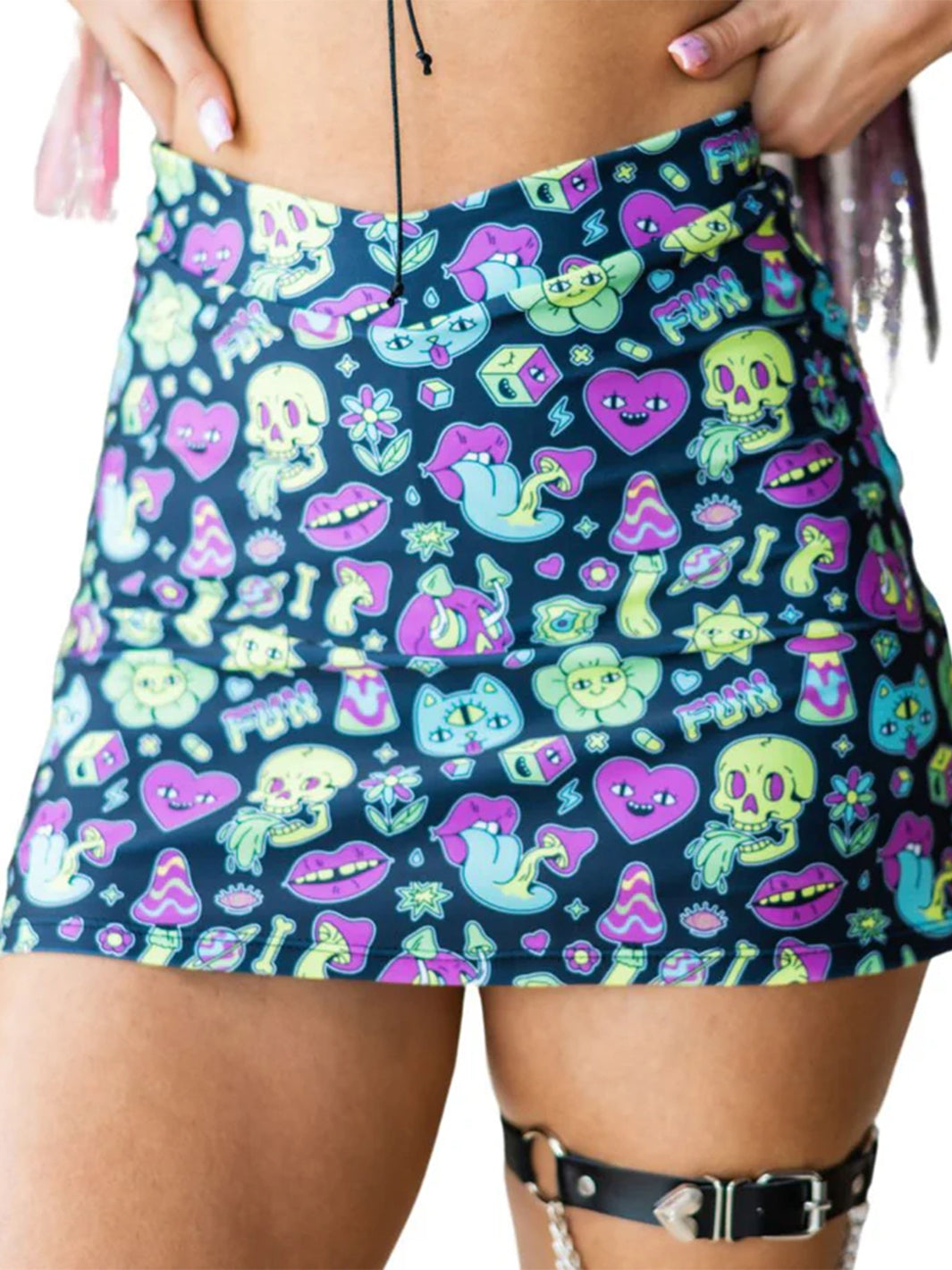 NEON TRIP SKORT